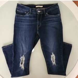 Levi's Dark Blue Skinny Jeans